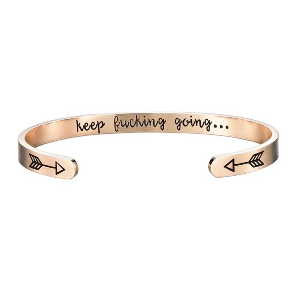 Jewelry - Inspirational Bracelet Copper Tone NWT